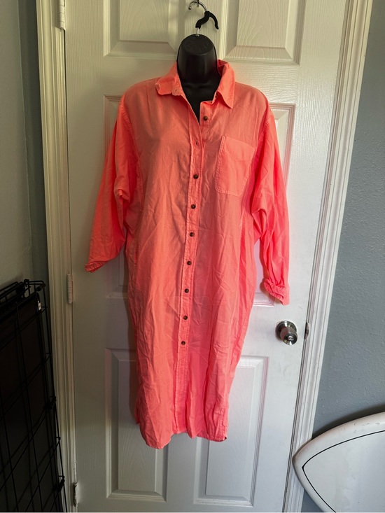 Universal Thread Dresses & Skirts - NWT Universal Thread Coral Button-Down Shirt Dress